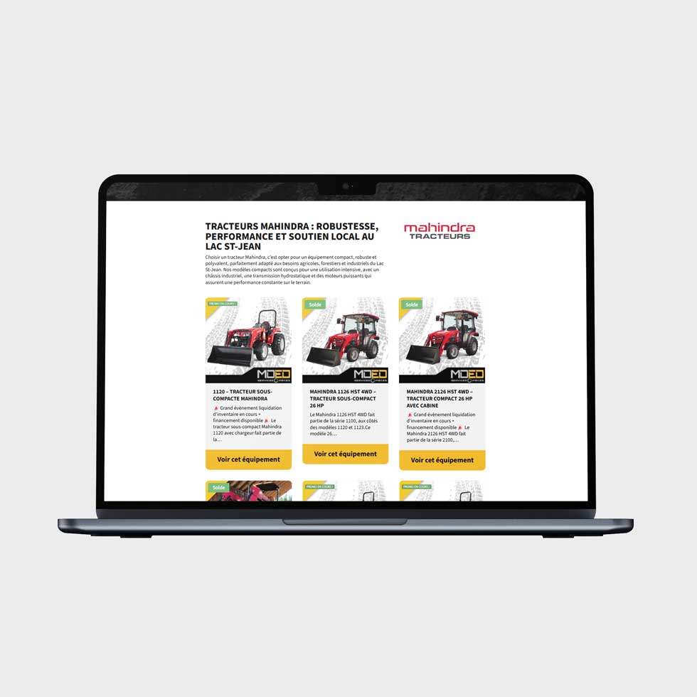 mockup-mded-services-pieces-mahindra-concessionnaire-laptop-site-web-tnt-atelier