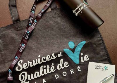 Articles promotionnels Services de Qualité de Vie de La Doré