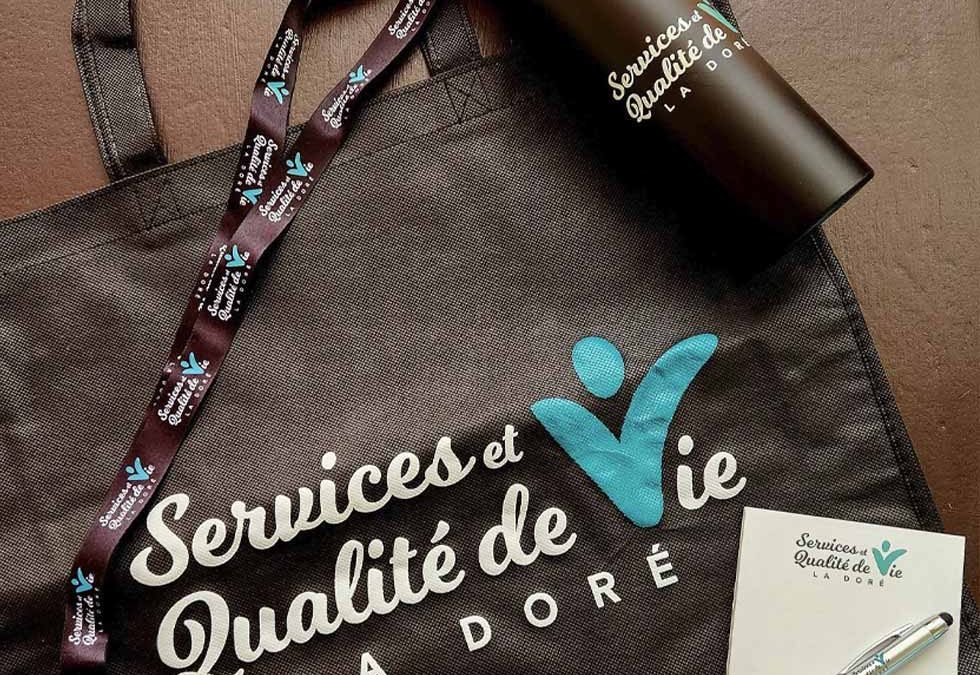 Articles promotionnels Services de Qualité de Vie de La Doré