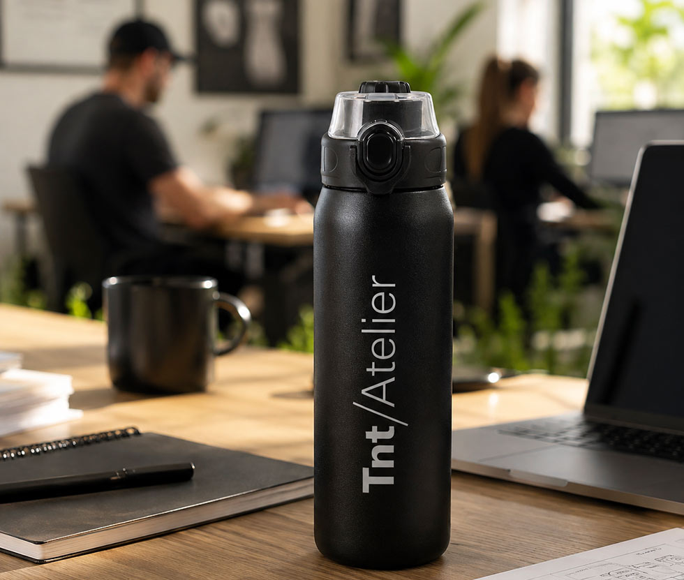 gourde-thermos-personnalisee-avec-logo-tnt-atelier-article-promotionnel-corporatif-quebec