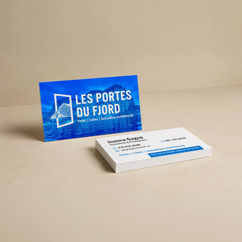 impression-carte-affaires-personnalisee-logo-portes-du-fjord-tnt-atelier-imprimerie-saguenay-lac-saint-jean
